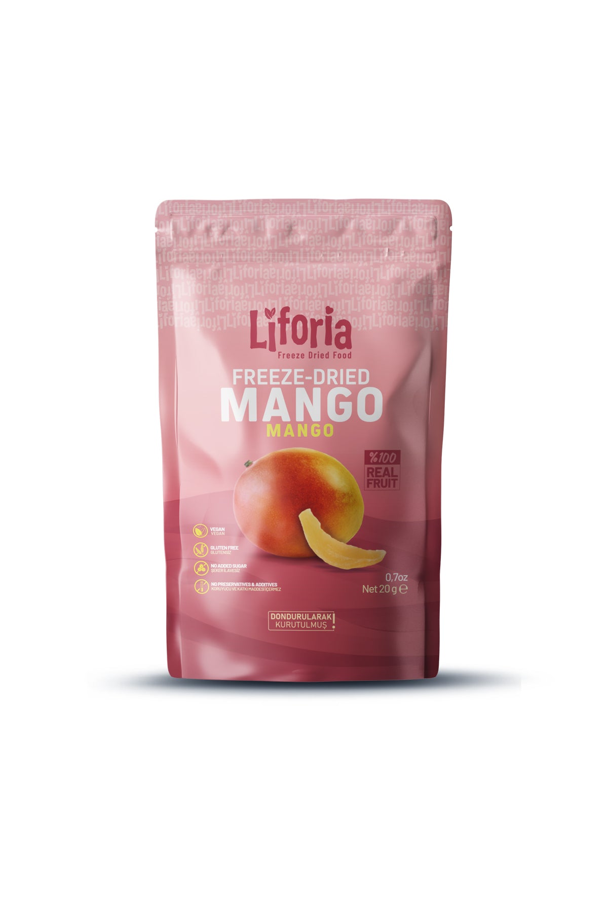 6’lı Dondurulmuş Meyve - Sağlıklı Atıştırmalık - Vişne Portakal Mango Böğürtlen Frambuaz Kavun