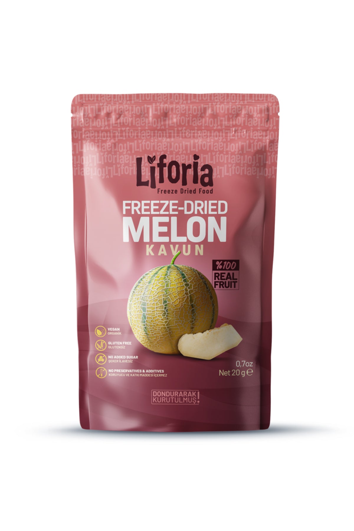 6’lı Dondurulmuş Meyve - Sağlıklı Atıştırmalık - Mango Berry Mix Portakal Yaban Mersini Çilek Kavun